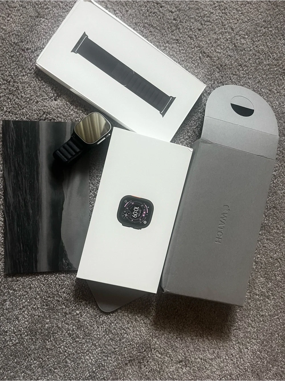 Apple Watch Ultra 3 49mm Ti black alp lp s model a3281